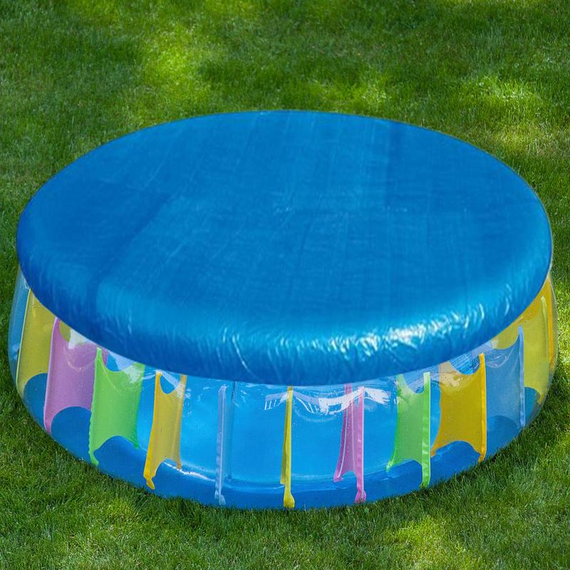 Pool Cover Waterproof - Wodoodporna mata basenowa PE, okrągła podkładka