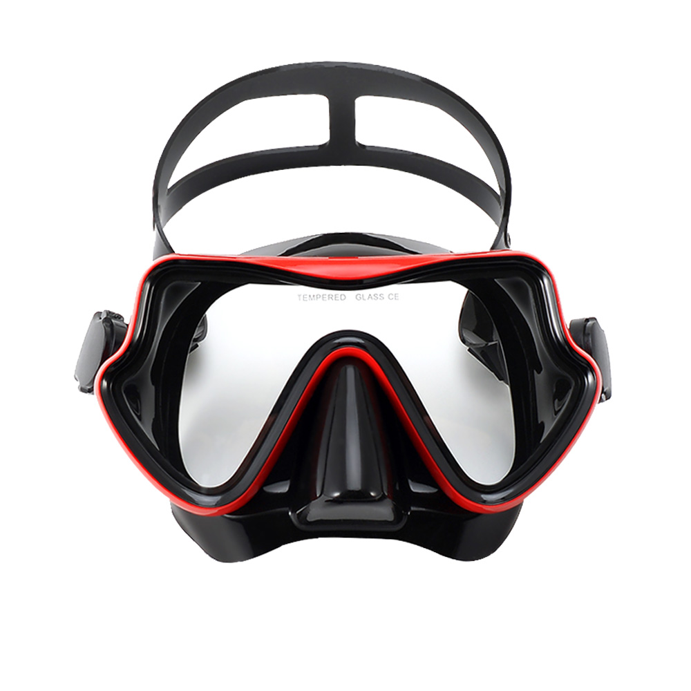 Snorkel Mask Full Face - Maska do nurkowania Gogle pływackie Scuba