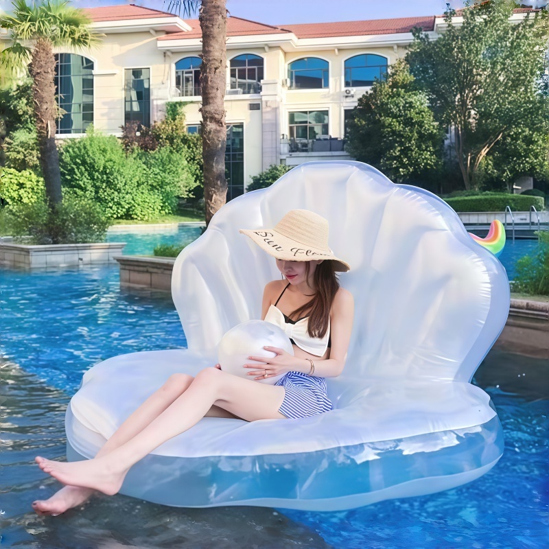 Pool Lounger Inflatable - Ogromny dmuchany materac do pływania w