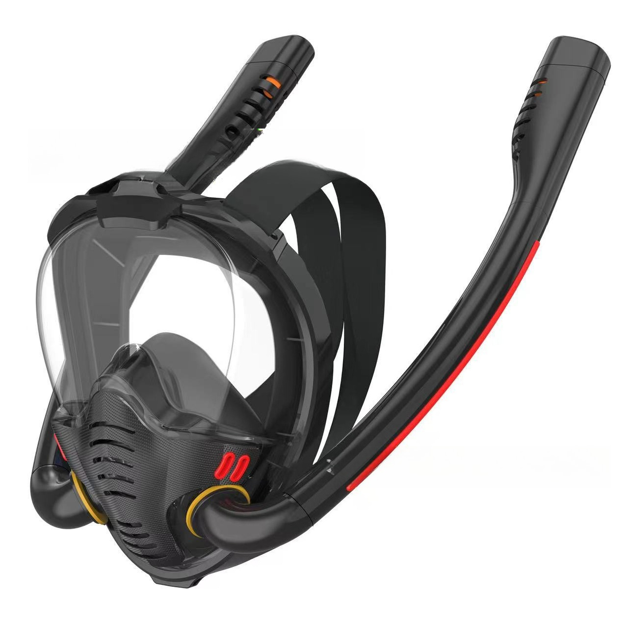 Snorkel Mask Full Face - Profesjonalni dorosłi 180 ° Maska do