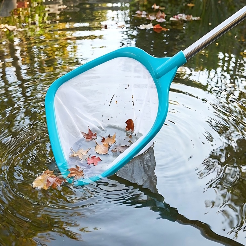 Pool Skimmer Net - 3-częściowy aluminiowy drążek z siatką do
