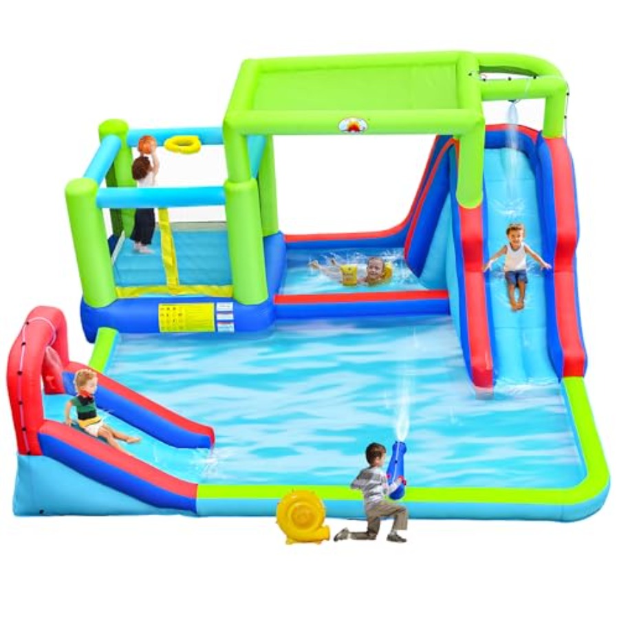 Water Slide Inflatable - Nadmuchiwana zjeżdżalnia wodna do użytku na