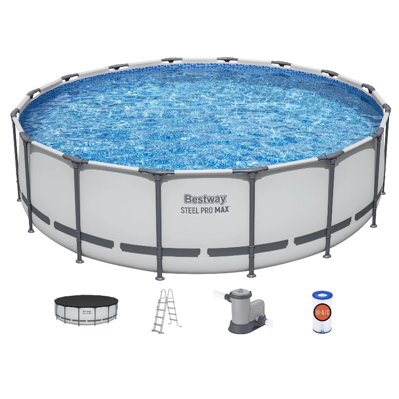 Stalowy basen naziemny Steel P – Pool Ladder Above Ground recenzja i cena