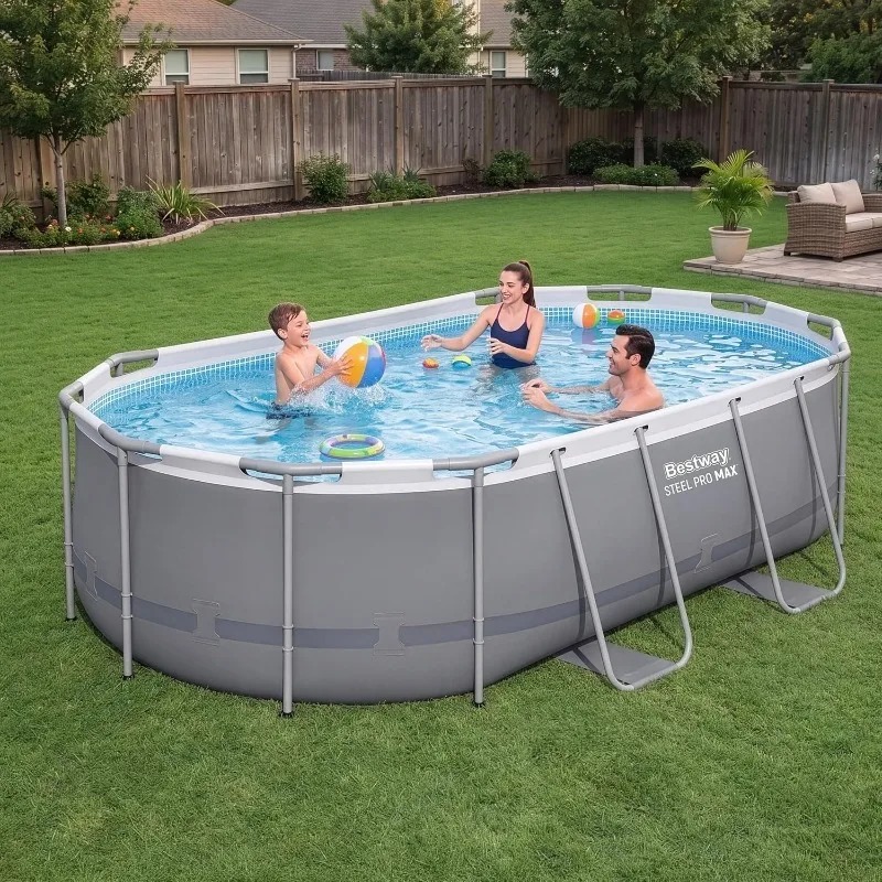 Bestway Steel Pro MAX 14ft x 8 – Pool Ladder Above Ground recenzja i cena