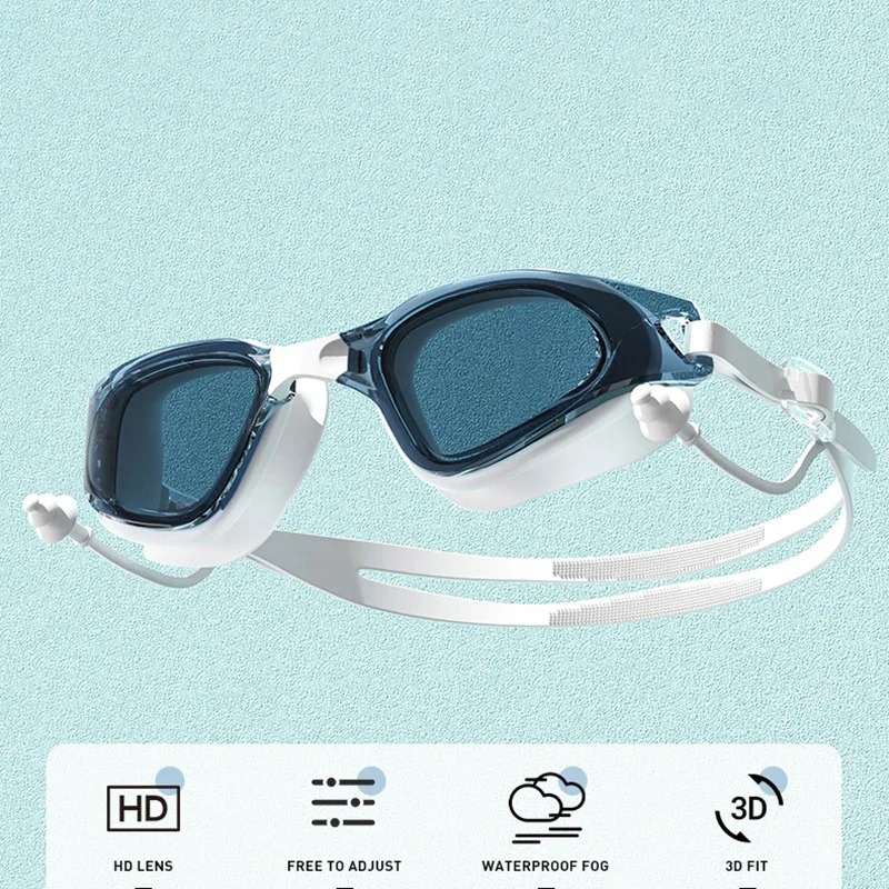 1 Para Nowych Okularów Pływack – Swim Goggles Anti Fog Uv recenzja i cena