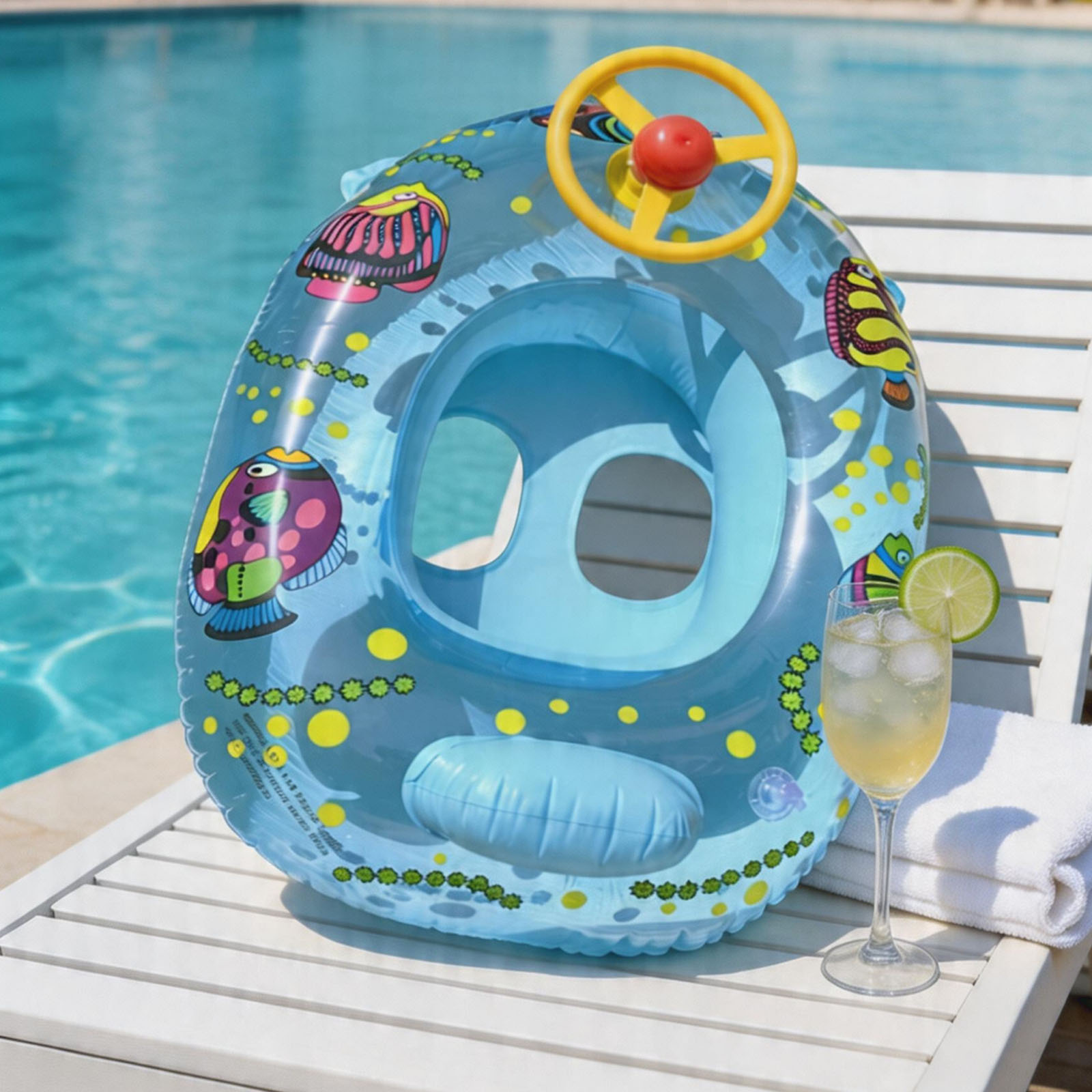 Nadmuchiwane pływaki do basenu – Pool Float Ring Inflatable recenzja i cena