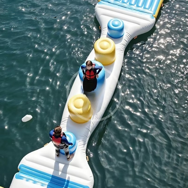 Pływające wodne parki aqua, du – Water Slide Inflatable recenzja i cena