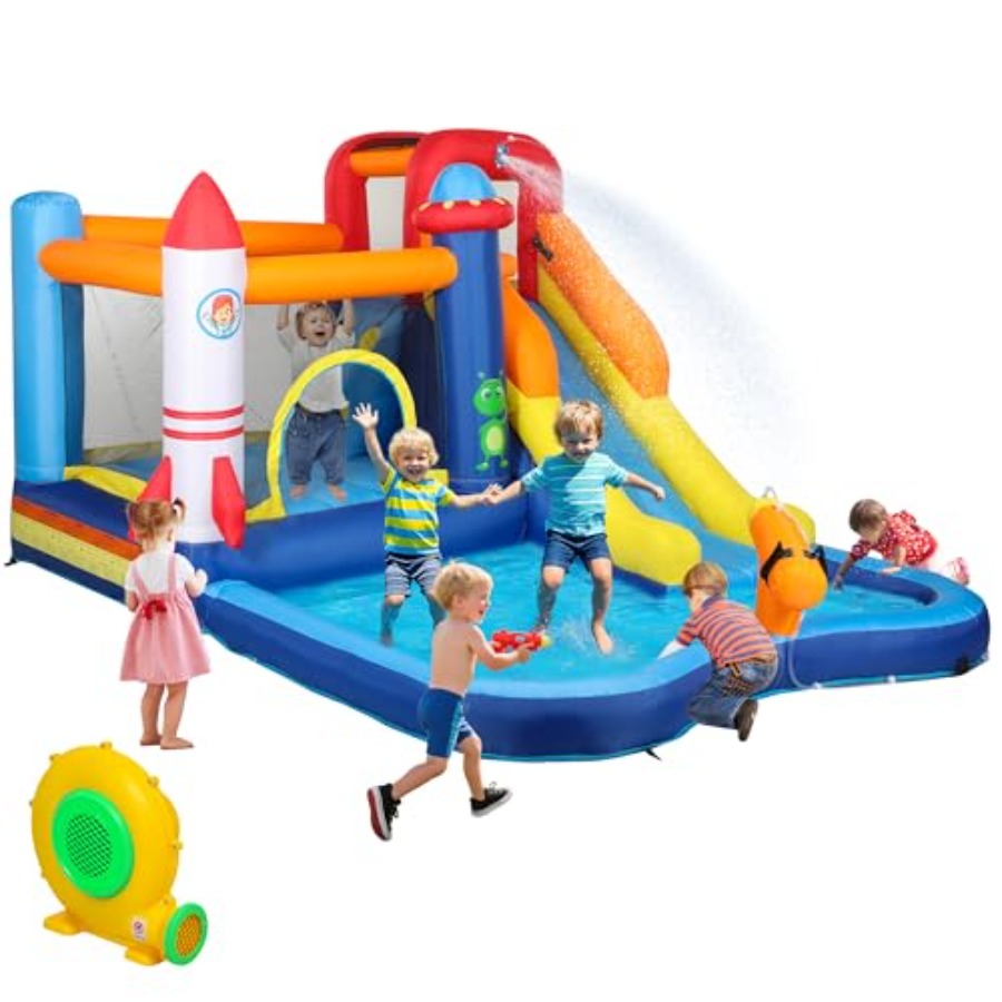 Nadmuchiwany park wodny z zjeż – Water Slide Inflatable recenzja i cena