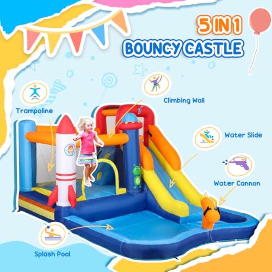 Nadmuchiwany park wodny z zjeż – Water Slide Inflatable recenzja i cena
