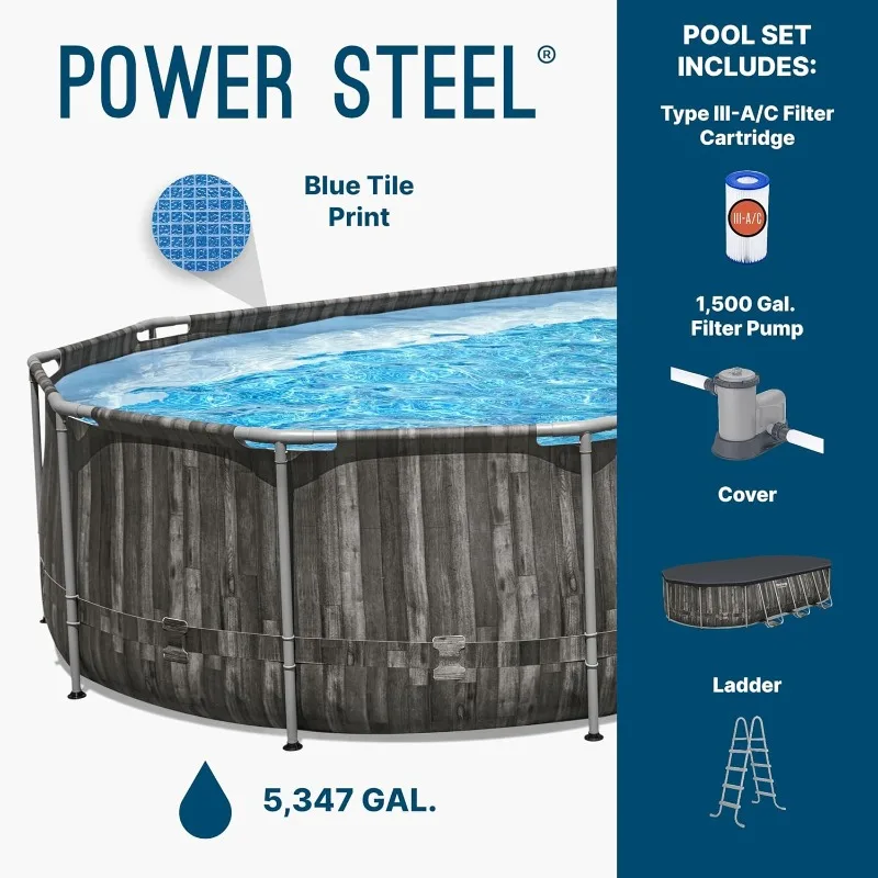 Bestway Power Steel 20’ x 12’  – Pool Ladder Above Ground recenzja i cena