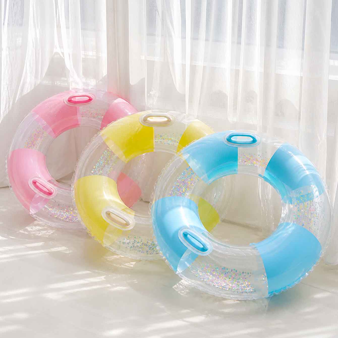 1 szt. Materac do pływania z u – Pool Float Ring Inflatable recenzja i cena