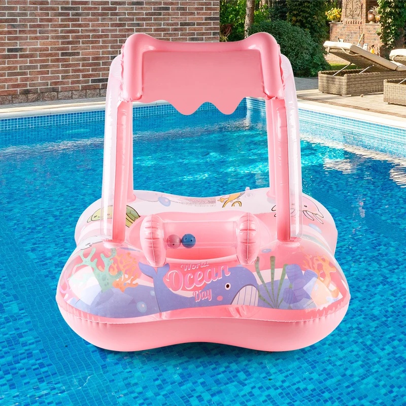 Nadmuchiwany pływający leżak z – Pool Float Ring Inflatable recenzja i cena