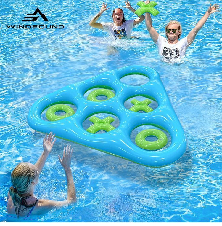 Nadmuchiwana sześciokątna gra  – Pool Float Ring Inflatable recenzja i cena