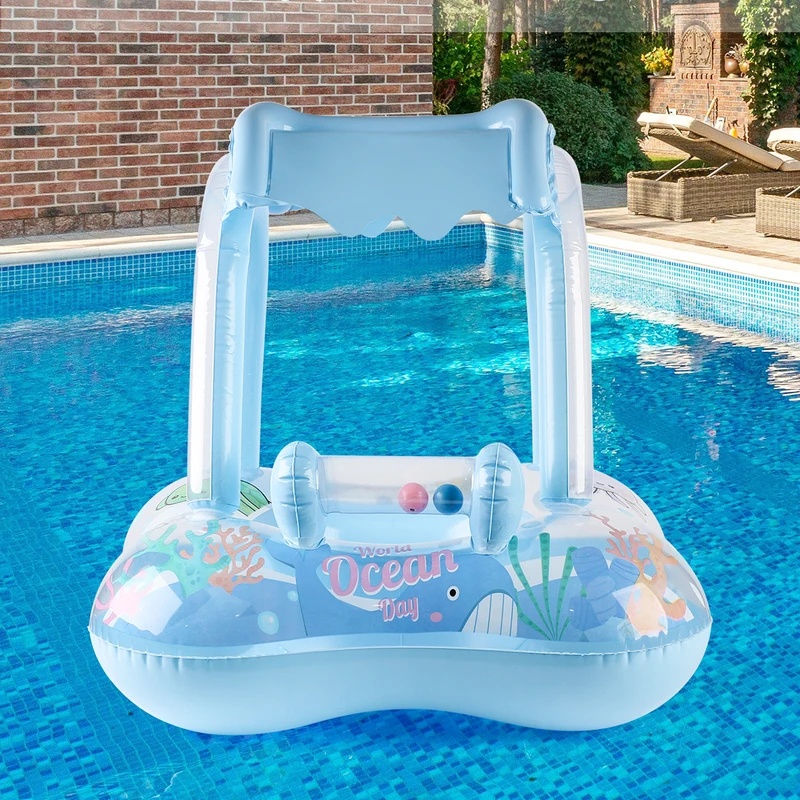 Nadmuchiwany leżak do pływania – Pool Float Ring Inflatable recenzja i cena