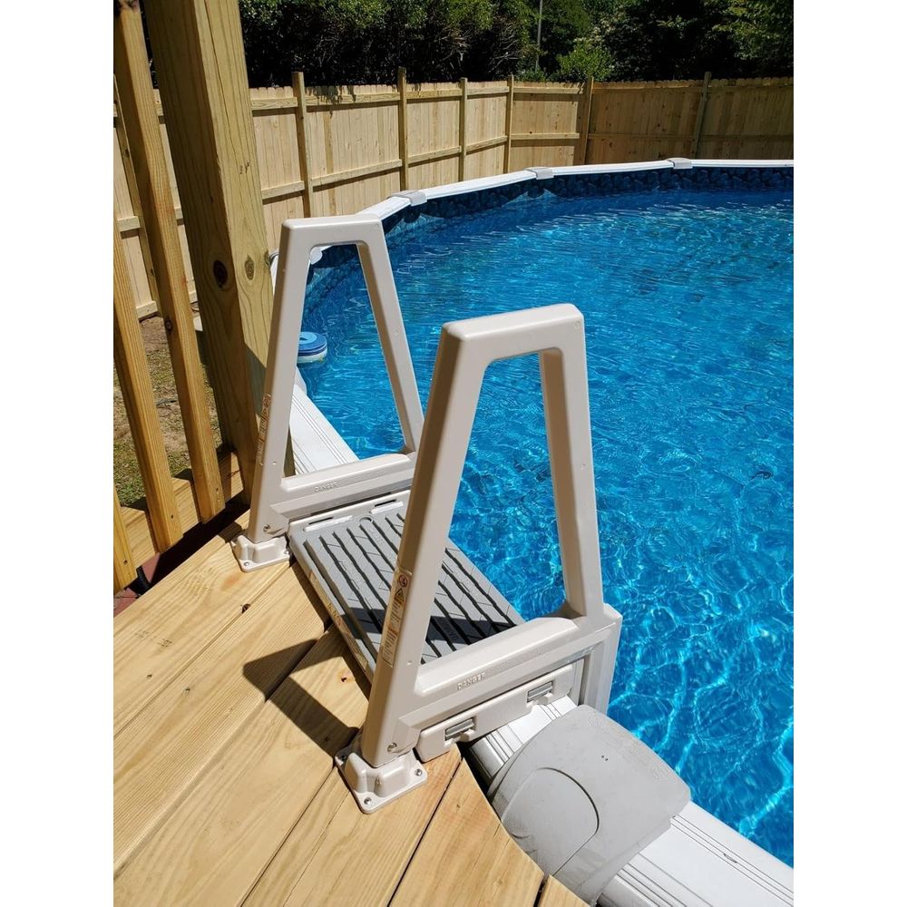 Regulowana drabinka do basenu  – Pool Ladder Above Ground recenzja i cena