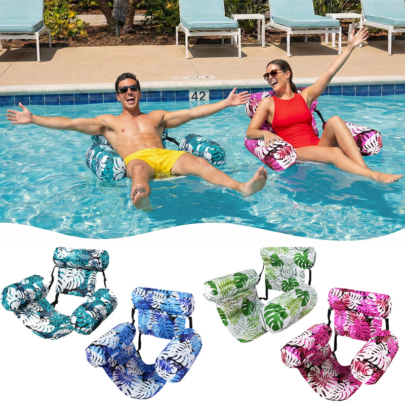 Przenośne dmuchane krzesło do  – Pool Lounger Inflatable recenzja i cena