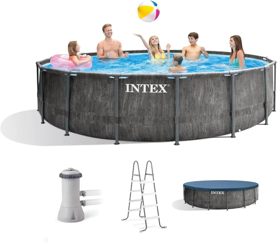 Zestaw basenu naziemnego Intex – Pool Ladder Above Ground recenzja i cena